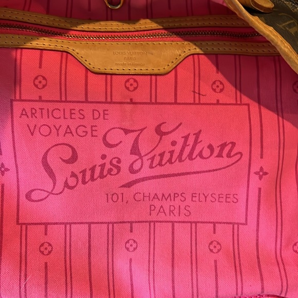 Rare and Retired Louis Vuitton Stephen Sprouse Neverfull Bag with Roses - Picture 14 of 15